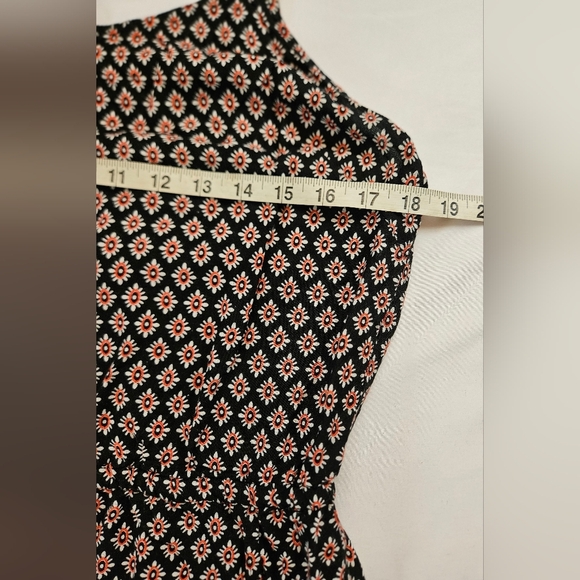 Up By Ultra Junior Pink Blue & Pink Floral Tank Top And Short Romper Size Large - Picture 7 of 12